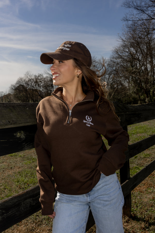 Sporty Mom Club Quarter Zip