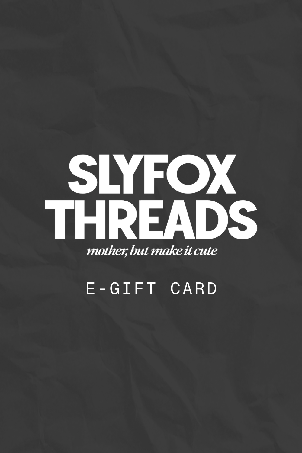 E-Gift Card
